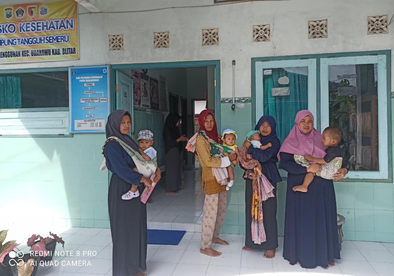 IMUNISASI RUTIN BULANAN DESA TEMENGGUNGAN