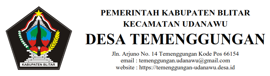 Sistem Informasi Desa – Temenggungan Udanawu