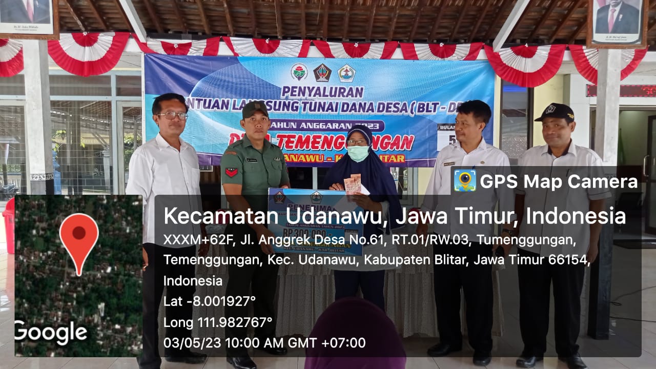 PENYALURAN BANTUAN LANGSUNG TUNAI DANA DESA (BLT-DD) BULAN MEI