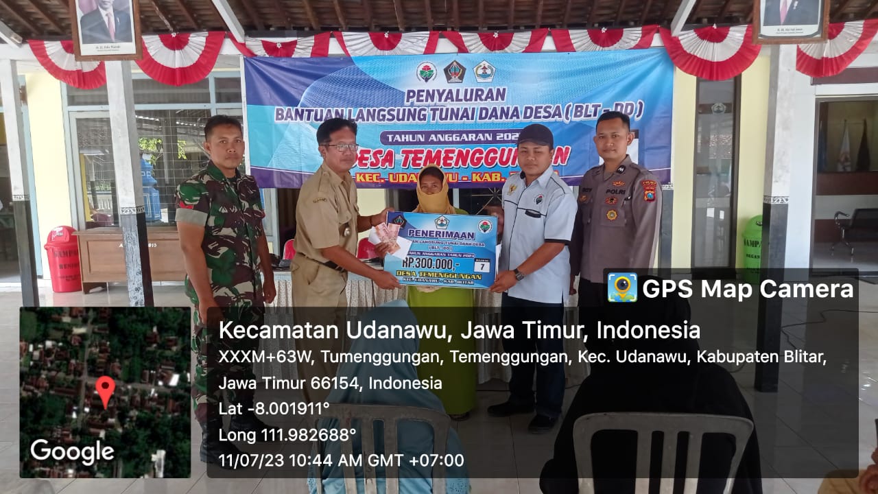 PENYALURAN BANTUAN LANGSUNG TUNAI DANA DESA (BLT-DD) BULAN JULI DESA TEMENGGUNGAN PENYALURAN BANTUAN LANGSUNG TUNAI DANA DESA (BLT-DD) BULAN JULI DESA TEMENGGUNGAN